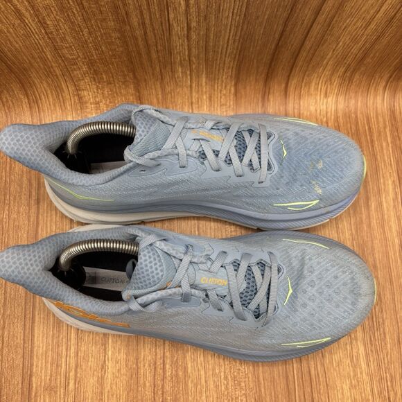 Hoka One One Clifton 9 Blue Running Shoes Men’s Size 10 D Selling AS IS READ - Picture 10 of 10